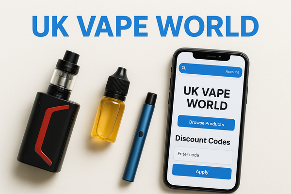 UK Vape World: Website, Reviews, Codes & Order Tracking