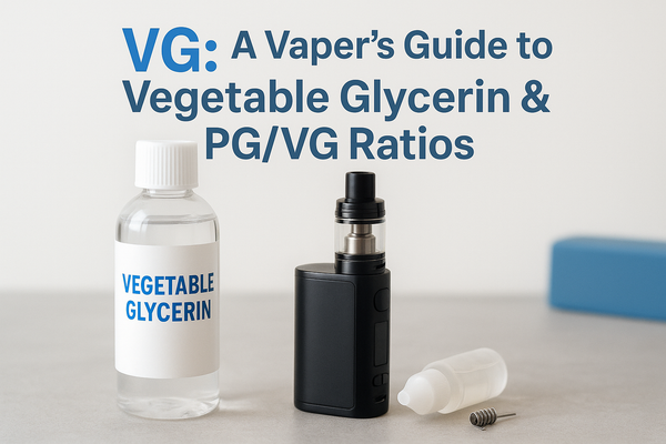 VG: A Vaper's Guide to Vegetable Glycerin & PG/VG Ratios